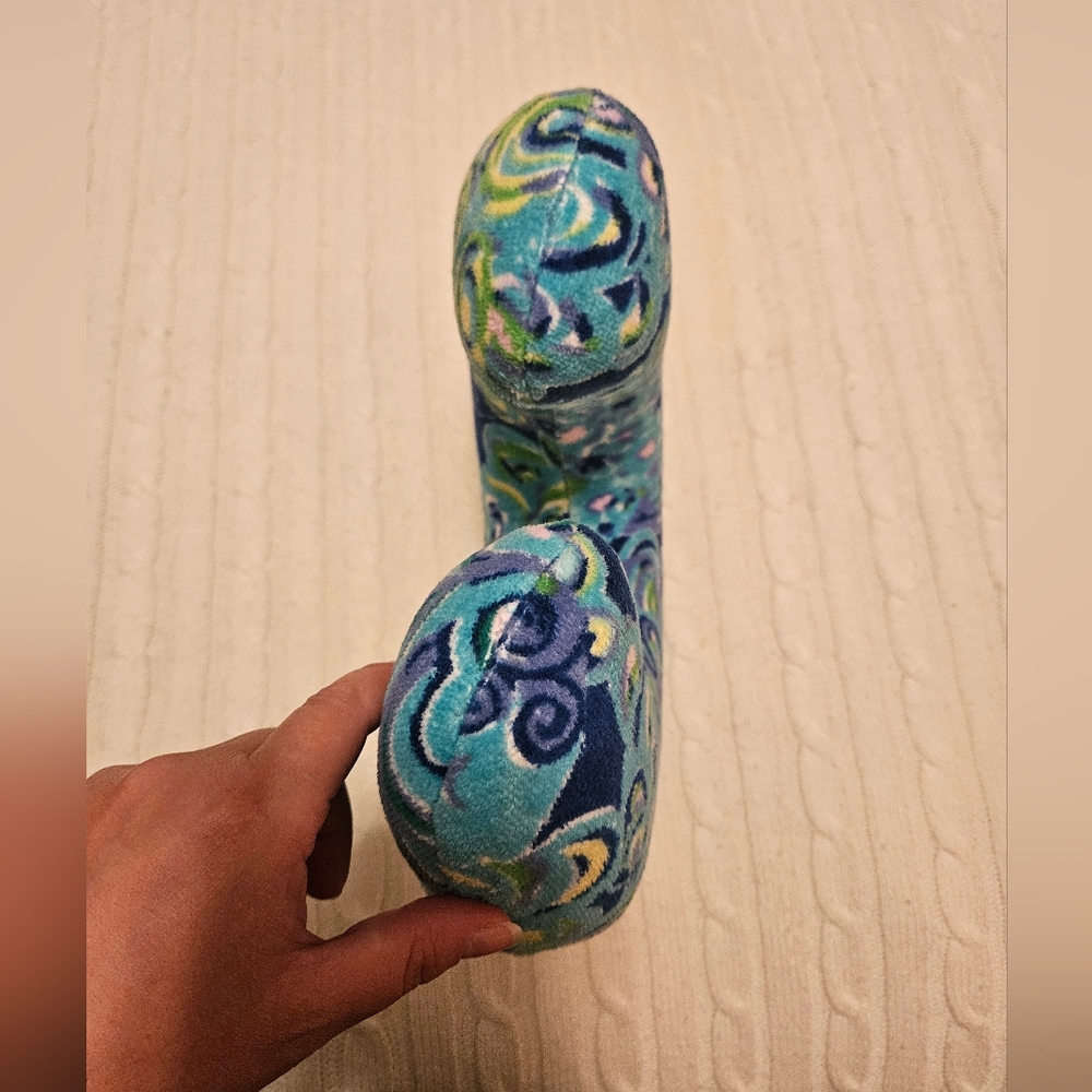 Lilly Pulitzer Travel Pillow in Lilly's Lagoon, EUC